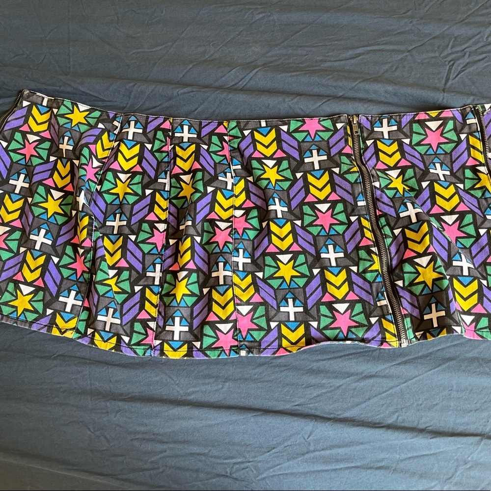 Colorful pattern skirt - Picture 2 of 3